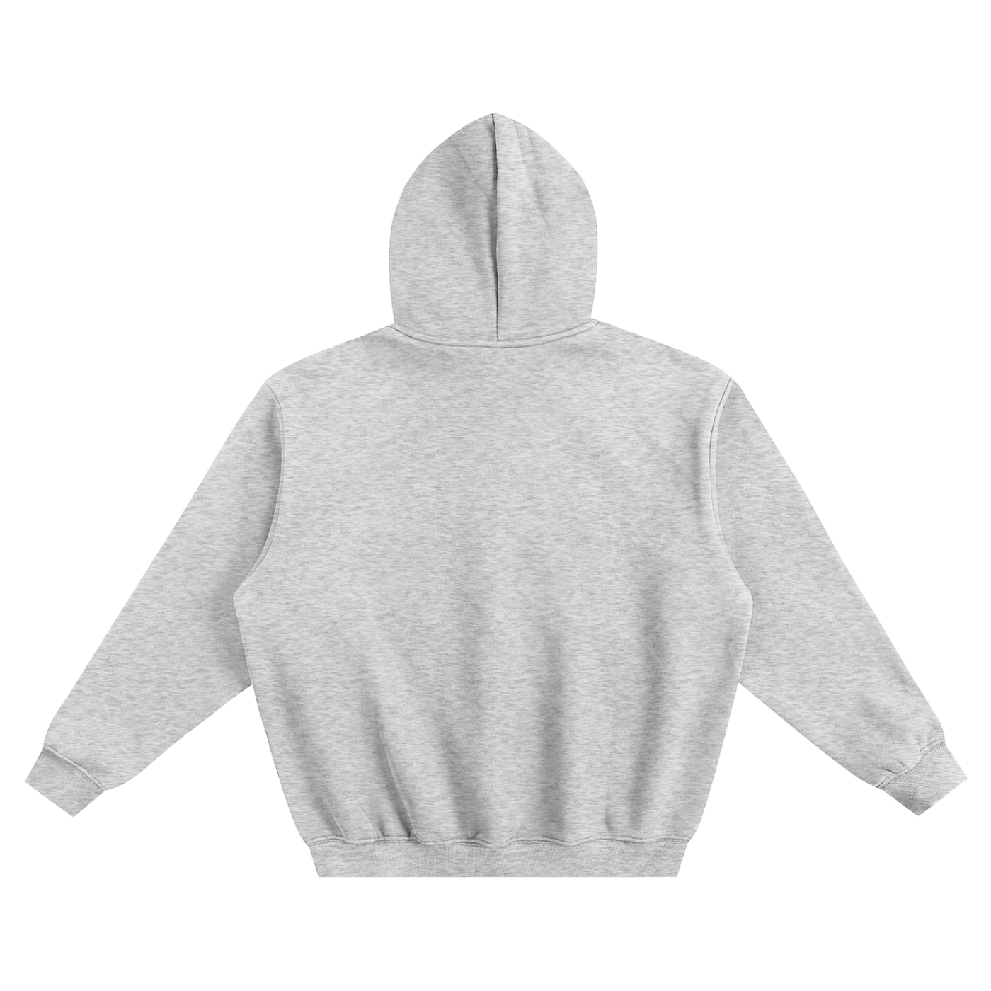 offtheCUFF. fleeced oversized boxy hoodie