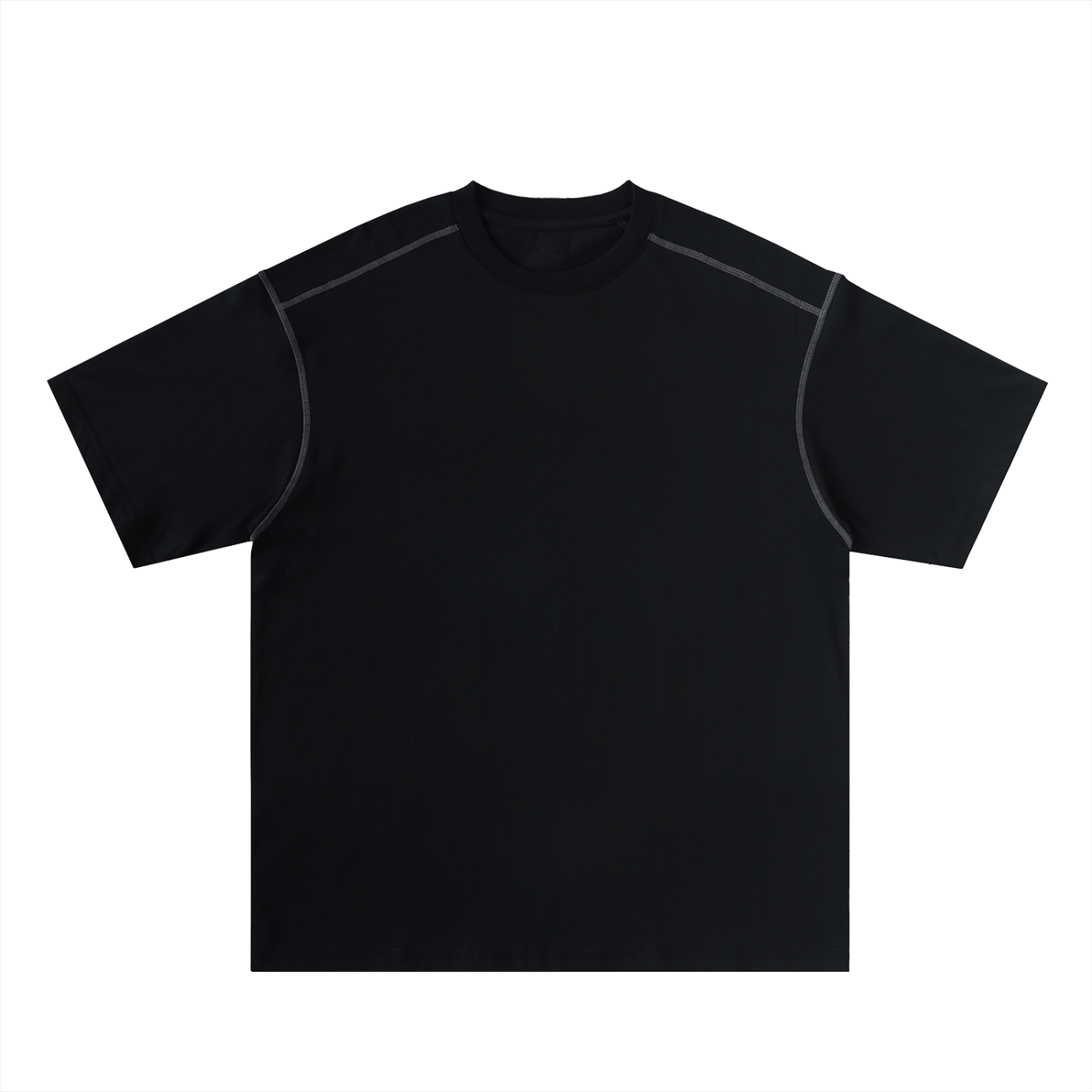 offtheCUFF. oversized contrast-stitched cotton tee