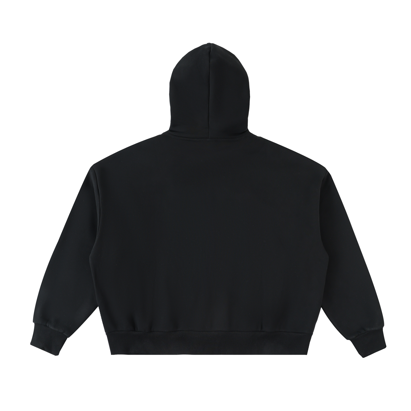 offtheCUFF. fleeced full-zip boxy hoodie