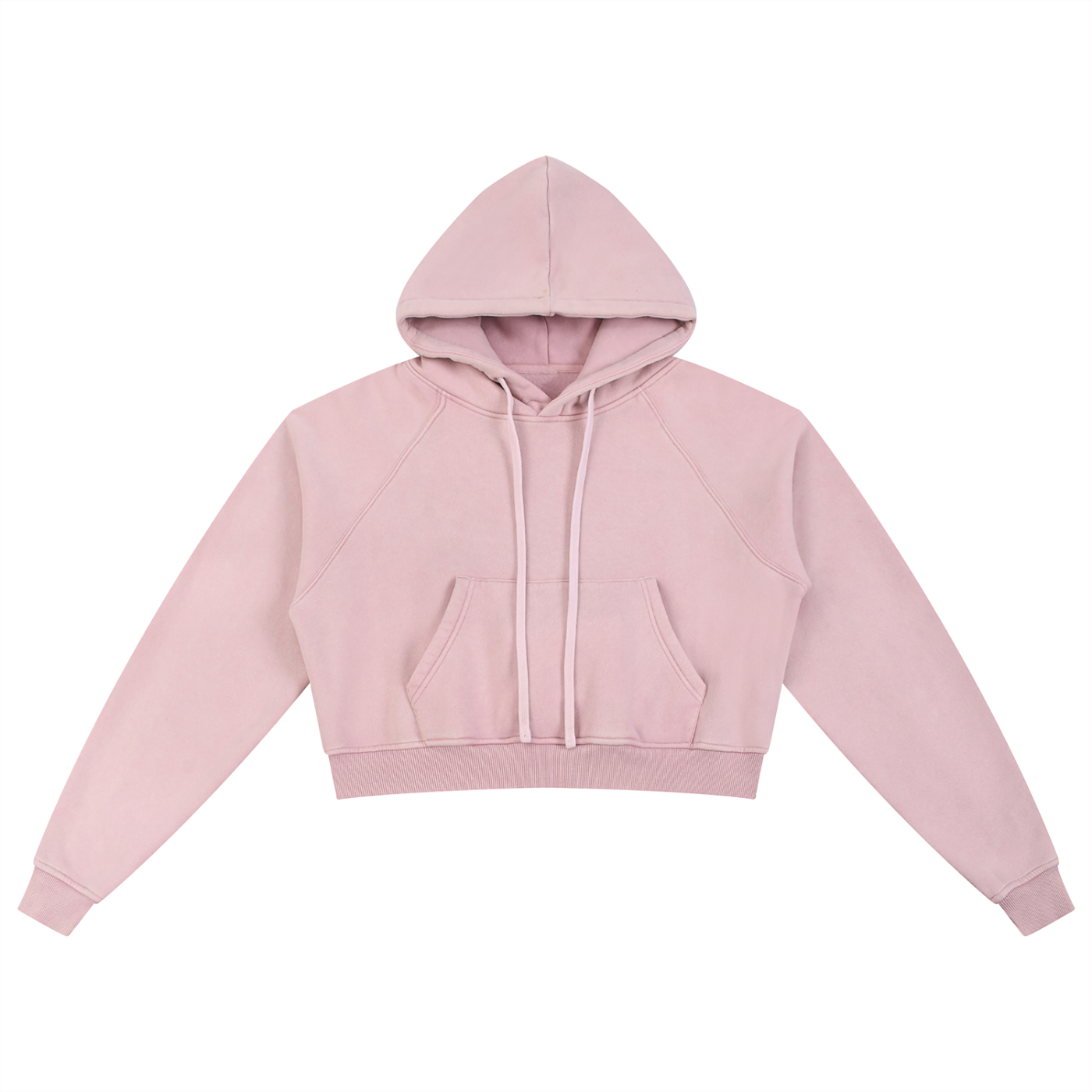 offtheCUFF. washed cropped hoodie