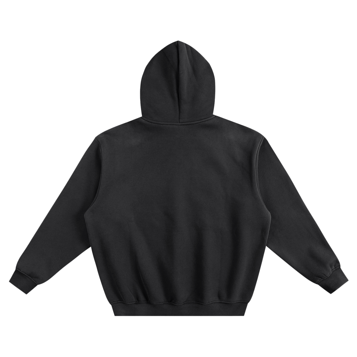 offtheCUFF. fleeced oversized boxy hoodie
