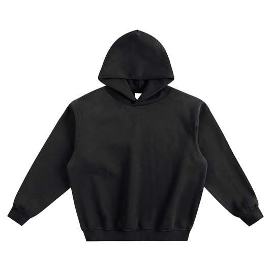 offtheCUFF. fleeced oversized boxy hoodie