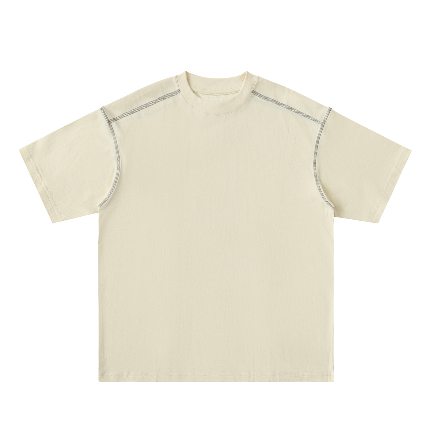 offtheCUFF. oversized contrast-stitched cotton tee