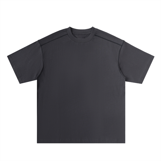 offtheCUFF. oversized contrast-stitched cotton tee