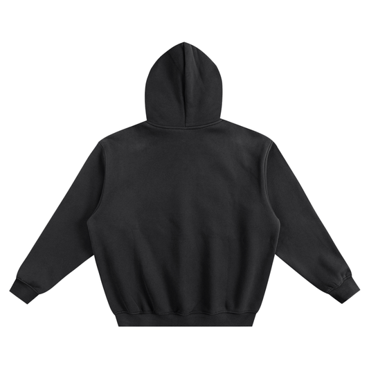 offtheCUFF. fleeced oversized boxy hoodie